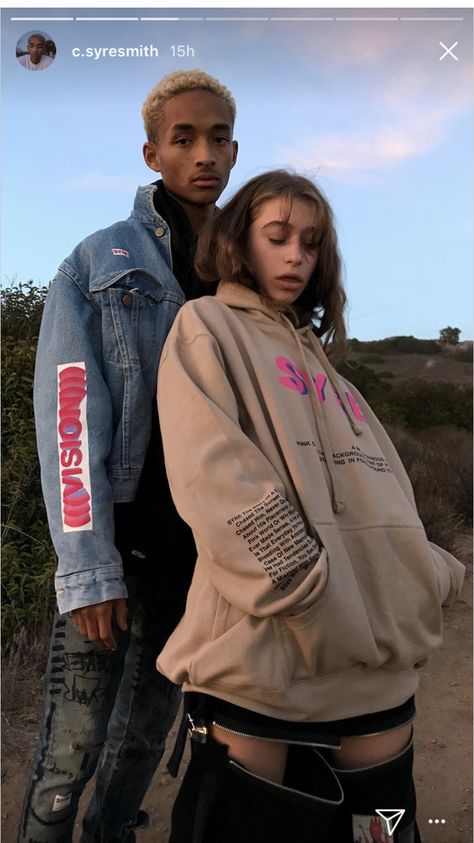 #jadensmith Odessa Adlon, Jaden Smith Fashion, Odessa Azion, Mode Hip Hop, Jaden Smith, Zendaya Coleman, Odessa, Couple Aesthetic, Girl Crush