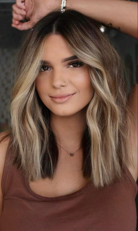 Fair Blue Eyes Hair Color, Subtle Highlights For Blonde Hair, Cool Brunette Hair Color Fair Skin, Preteen Hair Color Highlights, Marren Morris Hair, Fair Skin Brown Eyes Hair Color, Fair Skin Blue Eyes Hair Color Ideas, Hair Color For Fair Skin Green Eyes, Green Eye Hair Color Ideas