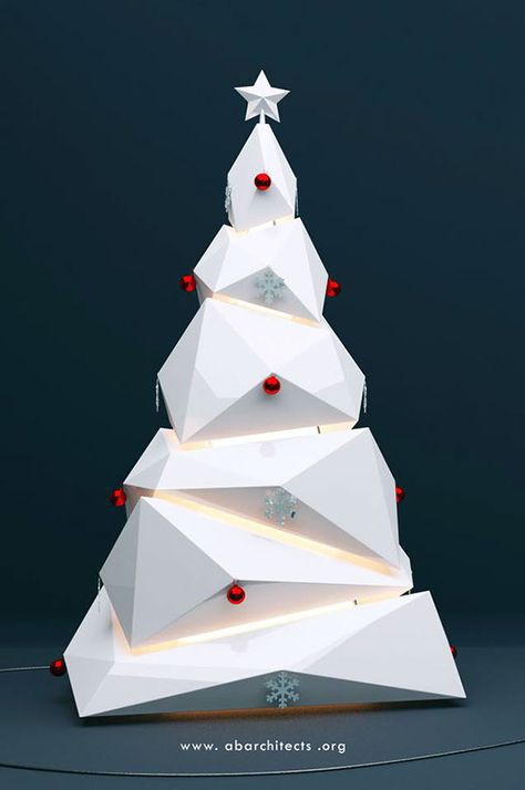 Christmas Diy Tree Decor, Outdoor Decorations Ideas, Decorative Christmas Trees, Crismas Tree, Christmas Tree Outdoor, Inflatable Christmas Tree, Christmas Props, Xmas Deco, Christmas Origami