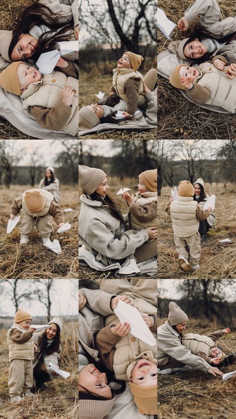 Autumn Family Photography Ideas, Mini Photo Session Ideas Fall, Diy Fall Family Photo Shoot, Casual Winter Family Photo Outfits, Photoshoot Autumn Ideas, Family Photo Props Outdoor, Family Photoshoot Autumn, Family Aesthetic Pictures, Family Autumn Photoshoot