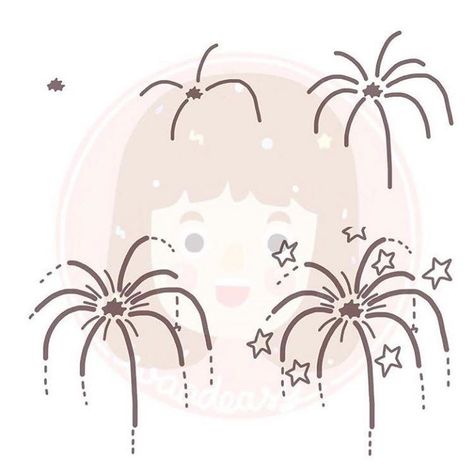 How To Draw Fireworks Step By Step, Easy Firework Drawing, Chalkboard Fireworks, Cybergoth Pfp, Journal Doodling, Trin For Trin Tegning, How To Draw Fireworks, Fireworks Clipart, Chalkboard Inspiration