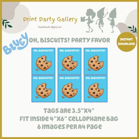 Bluey Party, Printable Decorations, Bluey Birthday, Party Planners, Favor Packaging, Printable Decor, Diy Printable, Party Party, Theme Ideas