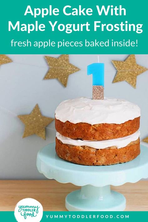 Applesauce Smash Cake Recipe, Apple Sauce Smash Cake, Yogurt Smash Cake, Healthy 1st Birthday Smash Cake, Apple Smash Cake, Frosting For Smash Cake, Applesauce Smash Cake, Healthy Smash Cake 1st Birthdays, Smash Cake Frosting