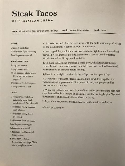 Joanna Gaines Street Tacos, Magnolia Table Beef Tips, Magnolia Table Beef Tenderloin, Authentic Mexican Steak Tacos, Carne Asada Recipes Marinade Street Tacos Flank Steak, Skirt Steak Tacos, Magnolia Table Recipes, Joanna Gaines Recipes, Mexican Beef