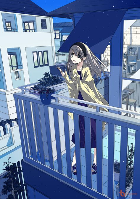 Anime Balcony, Anime Illustration, Room Art, Art Room, Balcony, Anime Boy, Anime Art, Anime, Art