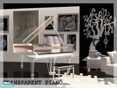 A music room,shiny,zen,perfect to relax while listening to the piano,or reading near the fireplace.This is a recolor of Murano's Twelve Living.The piano is transparent, not totally, but enough to... Sims Free Play, Sims 4 Clutter, Sims 4 Gameplay, Sims 4 Characters, Sims 4 Cc Packs, Sims 4 Cc Furniture, Sims 4 Build, Sims 4 Game, Sims 4 Houses