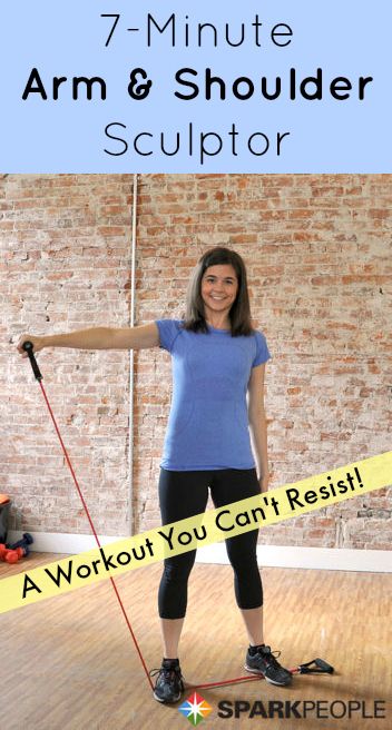 Our streaming online videos bring exercise, cooking, and healthy living to life! via @SparkPeople Exercise With Bands, Arm Workout With Resistance Bands, Exercises Arms, Workout With Resistance Bands, Travel Exercise, Band Workouts, Band Exercises, Arm Workouts, Health Exercise