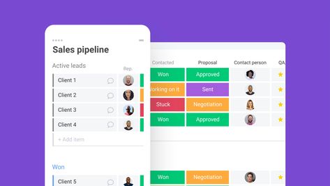 Monday.com Template, Crm Template, Sales Crm, Investor Relations, Use Case, How To Become, Quick Saves