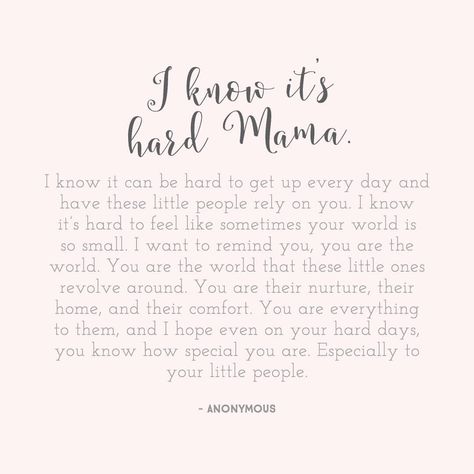 Motherhood Is Hard Quotes, Motherhood Struggles Quotes, Motherhood Experience Quotes, Motherhood Changes You Quotes, Reminder To Myself, No One Tells You The Hardest Part Of Motherhood, A Daily Reminder, Mama Quotes, Rely On Yourself