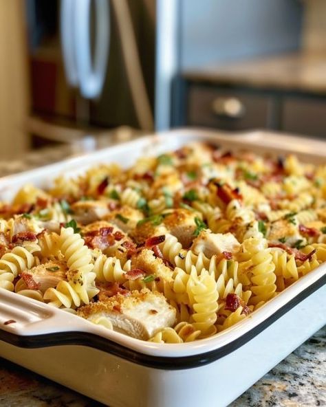 My family absolutely adored this one! Will be making again next week! Pasta Casseroles, Cooktop Cove, Casserole Kitchen, Chicken Thights Recipes, Chicken Club, Pasta Meals, Yummy Chicken, Hot Dish, Greek Flavors