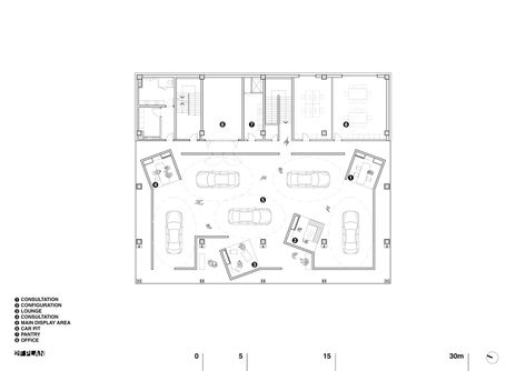 Gallery of Genesis Gangnam Store / OMA - 30 Car Showroom Architecture, Car Showroom Interior, Cars Showroom, Car Showroom Design, Architecture Site Plan, College Architecture, Factory Architecture, Interior Design Plan, Drawing Interior