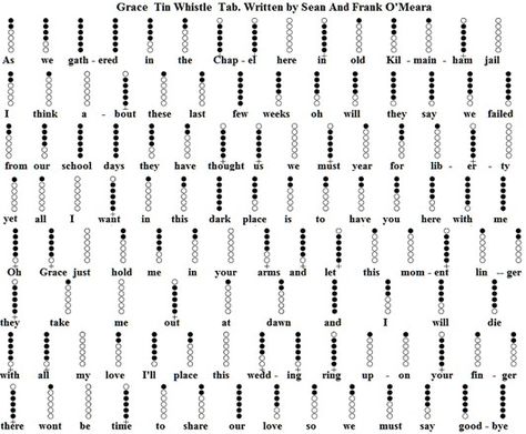 Grace - Dubliners Tin Whistle Notes, Learn Flute, Whistle Notes, Native American Flute Music, Irish Flute, Irish Folk Songs, Native Flute, Tin Whistle, Native American Flute