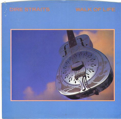 "Walk of Life" - Dire Straits Rock Album Cover, Rock Album Covers, Money For Nothing, Musica Disco, Classic Album Covers, Dire Straits, Mark Knopfler, Brothers In Arms, Life Lyrics