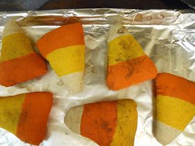 Fabric Candy Corn, Fabric Candy, Homemade Tags, Paper Mache Pumpkins, Fall Pumpkin Crafts, Primitive Pumpkin, Dollar Tree Halloween, Holiday Sewing, Fall Sewing