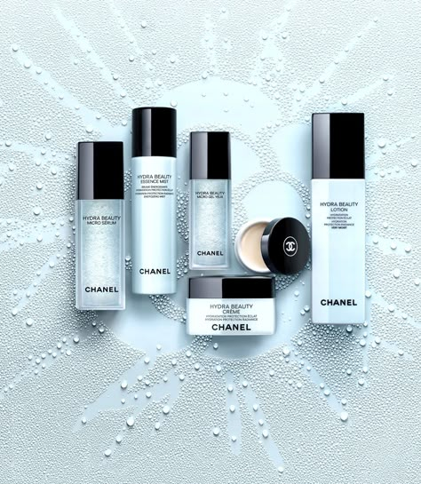 Chanel Extends Hydra Beauty Range Hydra Beauty Chanel, Chanel Hydra Beauty Creme, Chanel Skin Care, Chanel Hydra Beauty, Perfume Reviews, Cosmetics Photography, Chanel Beauty, Chanel Makeup, Organic Makeup