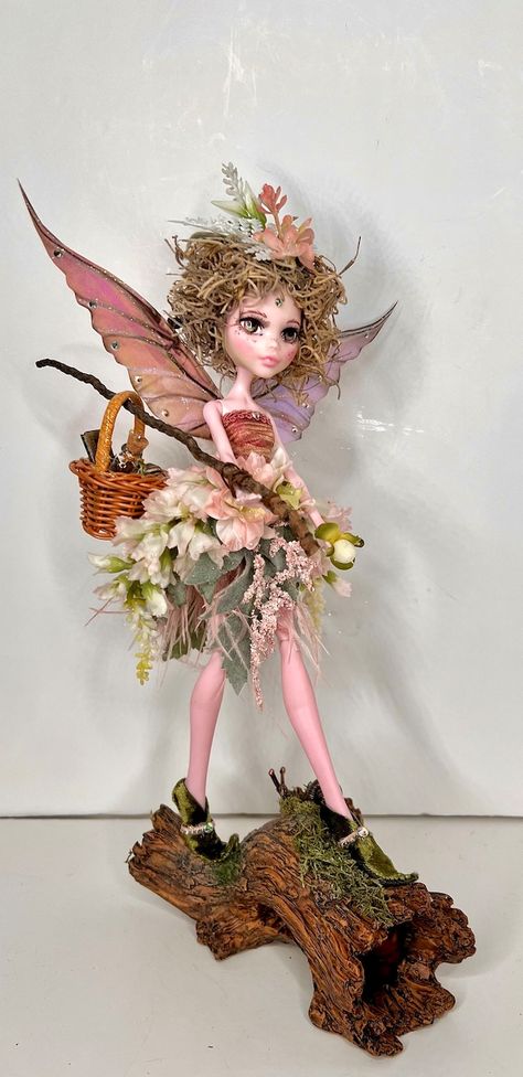 ThefairyEmporiumUK - Etsy Iridescent Wings, Ostrich Feather Trim, Fairy Art Dolls, Fairy Furniture, Fairy Figurines, Velvet Shoes, Feather Trim, Wall Art Plaques, Ostrich Feather