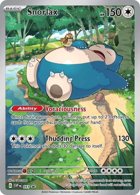 Snorlax Pokemon, Kartu Pokemon, Cool Pokemon Cards, Pokemon Pocket, Scarlet Violet, Attic Remodel, Trading Card Game, Pokemon Trading Card Game, Pokemon Trading Card