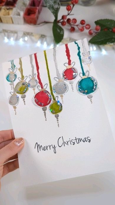 Marta Lapkowska (@maremis_small_art) • Instagram photos and videos Skrim Watercolors, Christmas Watercolors, Watercolor Christmas Cards Diy, Card For Christmas, Watercolor Postcard, Paint Watercolor, Watercolor Card, Christmas Card Art, Watercolor Projects