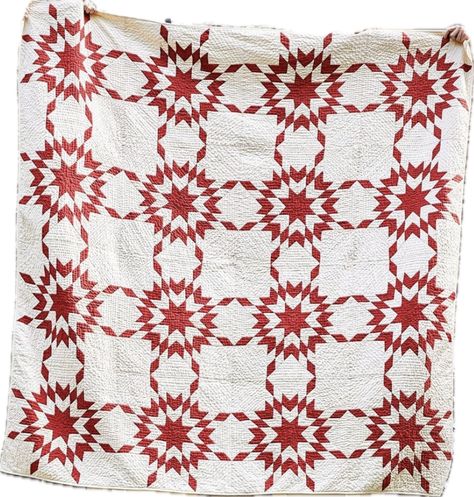 American Quilts Patterns, Two Color Quilts, Red And White Quilts, Kids Pottery, American Quilt, Rug Buying Guide, Williams Sonoma Home, Vintage Quilt, White Quilt