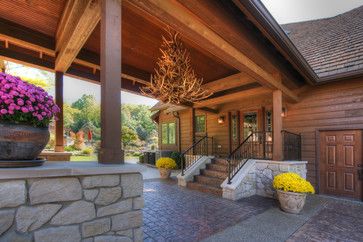 Detached Garage Breezeway, Addition With Breezeway, Garage Addition With Breezeway, Breezeway To Garage, Garage Breezeway, Rustic Garage, Log Cabin Exterior, Lakehouse Ideas, Garage Addition