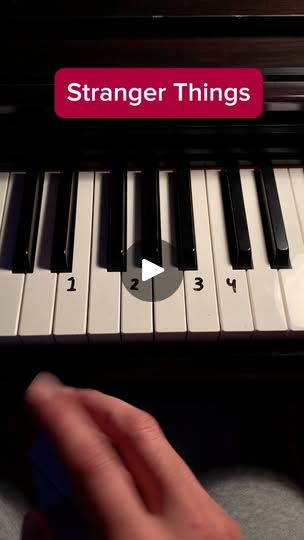 Stranger Things Halloween, Piano Tutorial, Piano Music, Stranger Things, Piano, Halloween, Music