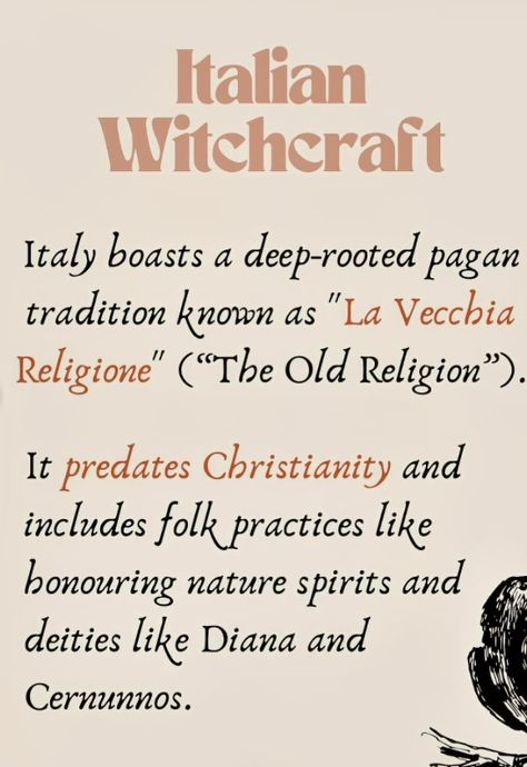 Stregheria Italian Witchcraft, Witch Culture, Italian Witchcraft, Wicca Recipes, Spells Magic, Holly Hobby, Witch Tips, Pagan Spirituality, Flower Children