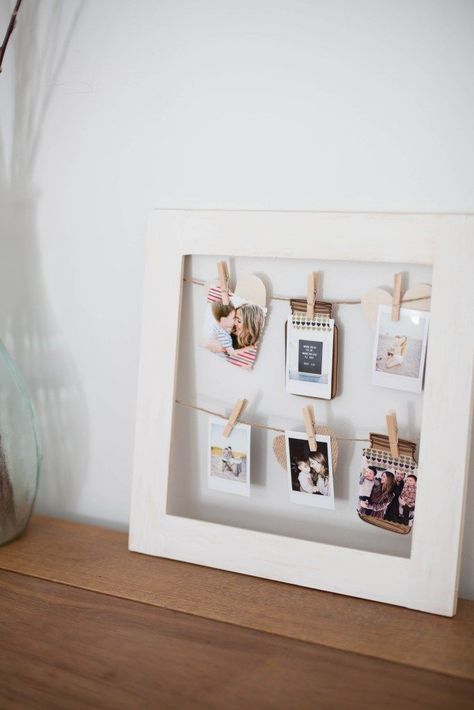 Home Decor Interior design home decor trends 2023. Photo Frame At Home, Diy Photo Frame, Simple Photo Frame, Simple Diy Home Decor, Lauren Mcbride, Diy Photo Frames, Empty Frames, At Home Diy, Ideas Handmade