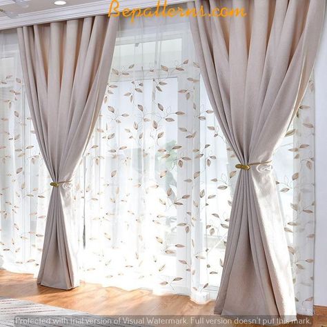 Curtain New Design, Curtain Designs For Living Room, Curtain Design For Living Room, Main Bedroom Curtain Ideas, Latest Curtain Designs Living Rooms 2023, Curtains For Bedroom Window Modern, Modern Drapes Bedroom, Long Window Curtains Living Rooms, Curtain Draping Ideas Living Room