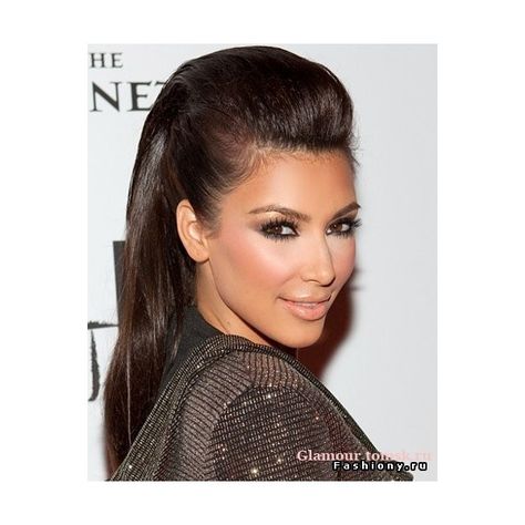 0 Kim Kardashian Hair, Kardashian Hair, Wedge Hairstyles, Pompadour Hairstyle, Hair Puff, Bouffant Hair, Quiff Hairstyles, Hairstyles With Glasses, Slicked Back Hair