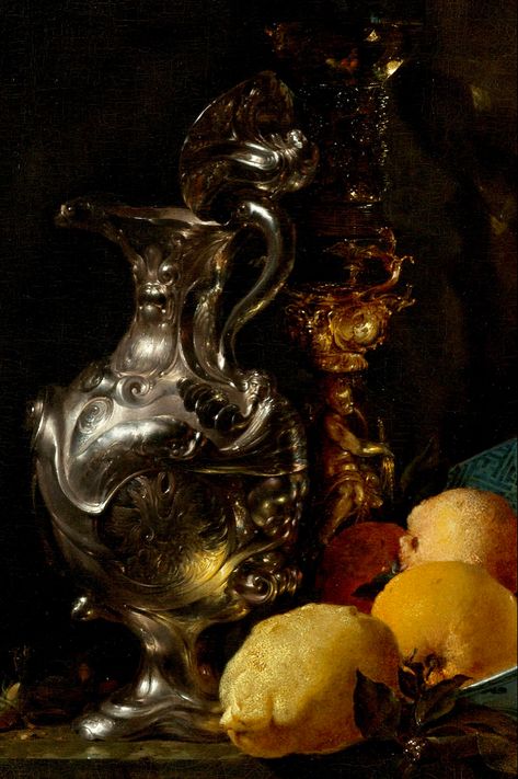 Willem Kalf, Painting Alternative, Painting Still Life, Still Life Art, Classical Art, Art Table, Still Life Painting, Painting Style, Islamic Art