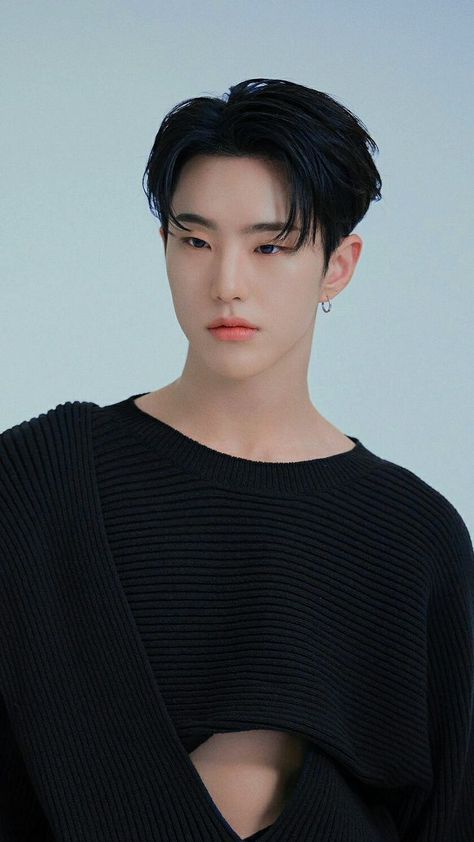 Black Hair Undercut, Seventeen Leader, Seventeen Instagram, Black Hair Color, Cute Tigers, Hey Man, Hoshi Seventeen, Seventeen Album, Undercut Hairstyles