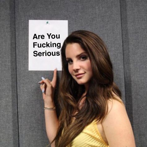 Lana Del Rey pointing at a sign - meme Lana Del Rey Memes Funny, Lanadelrey Quotes, Lana Del Rey Funny, Lana Del Rey Pictures, Love Lana Del Rey, Lana Del Rey Memes, Terrence Loves You, Lana Del Rey Art, Lana Del Rey Love