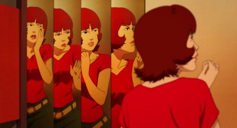 "It's the greatest show time!" Looking for a mind/time/space/existence-bending movie to watch this weekend??? Satoshi Kon's "Paprika" is the answer. Anime inspired exhibition coming soon to LA...sign up for our mailing list to keep updated! La Sign, Satoshi Kon, Comic Frame, Pop Culture Art, Cinema Posters, Art Pens, Anime Princess, Dark Room, Anime Inspired