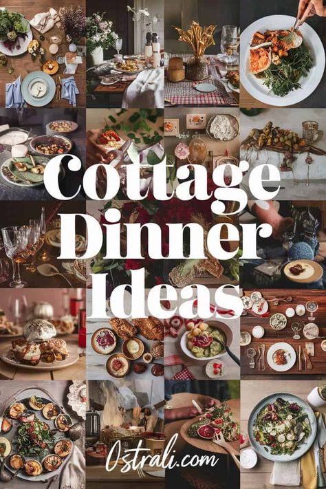 Discover 24+ mouthwatering cottage dinner ideas that will transform your mealtime into a cozy culinary experience. From hearty stews to comforting casseroles each recipe is designed to warm your heart and satisfy your taste buds. Embrace the charm of rustic cooking and create lasting memories with every delightful dish. Cottage Cooking Aesthetic, Cottage Core Meals, Cottagecore Routine, Cottage Dinner Ideas, Cottagecore Meals, Cottage Core Cooking, Cottagecore Dinner, Rustic Cooking, Comforting Casseroles