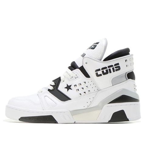 Kids Converse Just Don x ERX-260 Mid GS 'Metal White' White/Black Sneakers/Shoes Shoes Reference, Pretty Shoes Sneakers, Kamisama Kiss, Converse White, Converse Chuck 70, Kids Converse, Star Shoes, Chuck 70, Swag Shoes