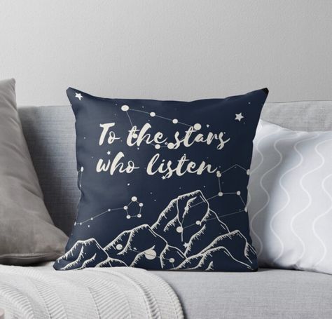 Fantasy Pillow, Acotar Series, 3d Quilts, Cute Bedding, Sarah J Maas Books, Ya Fantasy, Redbubble Designs, Sarah J Maas, Sarah J