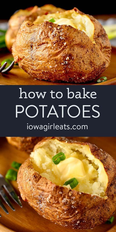 Perfect Baked Potato, Perfect Roast Chicken, Homemade Cheese Sauce, Iowa Girl Eats, Photo Food, A Potato, Homemade Cheese, Baked Potatoes, Potato Dishes