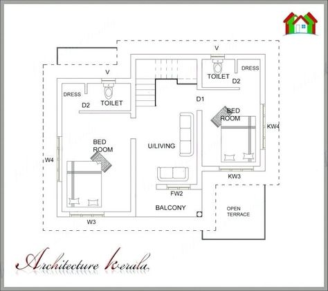 22 Best Of 800 Sq Ft House Plans 3 Bedroom  Photograph Check more at https://prestasjonsledelse.net/800-sq-ft-house-plans-3-bedroom/ Bedroom Indian Style, 800 Sq Ft House Plans, 800 Sq Ft House, Kerala House Plans, 1000 Sq Ft House, 1200 Sq Ft House, 20x30 House Plans, Kerala House, Bungalow Floor Plans