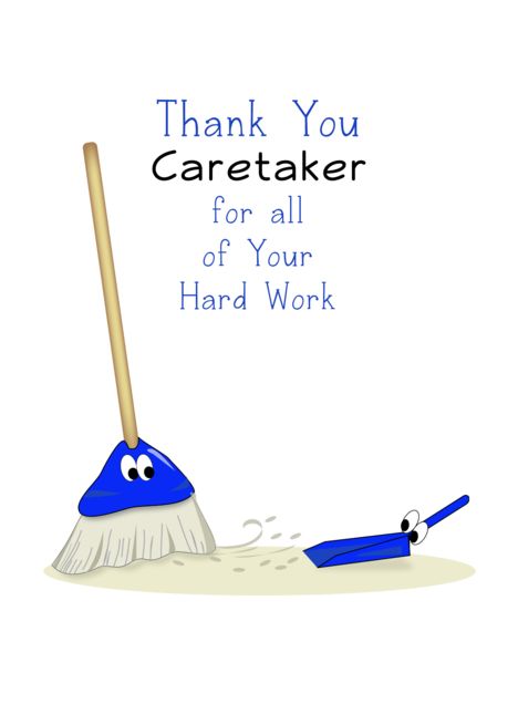 Quotes About School, School Custodian, 22nd Anniversary, Push Broom, 3rd Wedding Anniversary, About School, Quotes By Authors, Dust Pan, Thanks Card