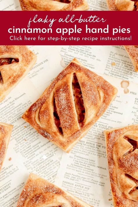 Apple Pie Pockets, Pie Pockets, Pockets Recipe, Pie Crust Cookies, Cinnamon Apple Pie, Butter Crust, Apple Hand Pies, Best Apple Pie, Classic Apple Pie