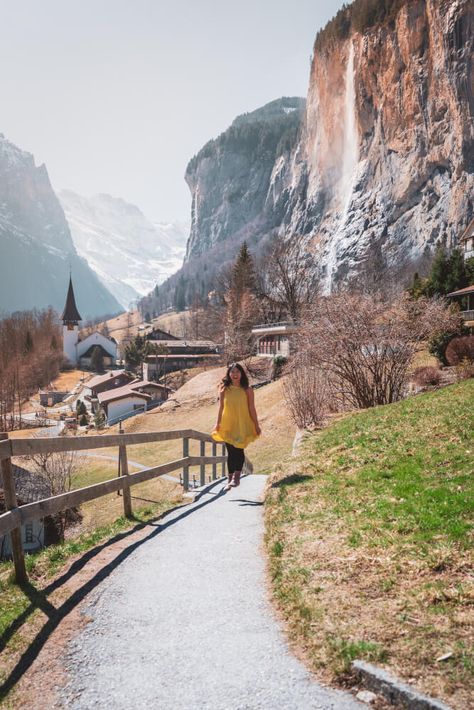 One of the best things to do in Lauterbrunnen, Switzerland is finding the best views! This guide walks you through how to find the best views in Lauterbrunnen, the best hikes in the Lauterbrunnen Valley, along with beautiful Lauterbrunnen photography. #switzerland #travel #lauterbrunnen Lauterbrunnen Switzerland, Atlanta Travel, Switzerland Itinerary, Switzerland Photography, Switzerland Vacation, Places In Switzerland, Switzerland Cities, Interlaken, Switzerland Travel