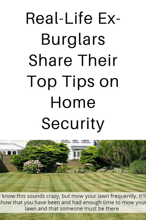 Real-Life Ex-Burglars Share Their Top Tips on Home Security #Real #Life #Burglars #Share #Their #Top #Tips #on #Home #Security Security Windows Ideas, Backyard Security, Home Security Ideas, Safe Home Security, Car Thief, Apartment Security, House Protection, Security Room, Disaster Management