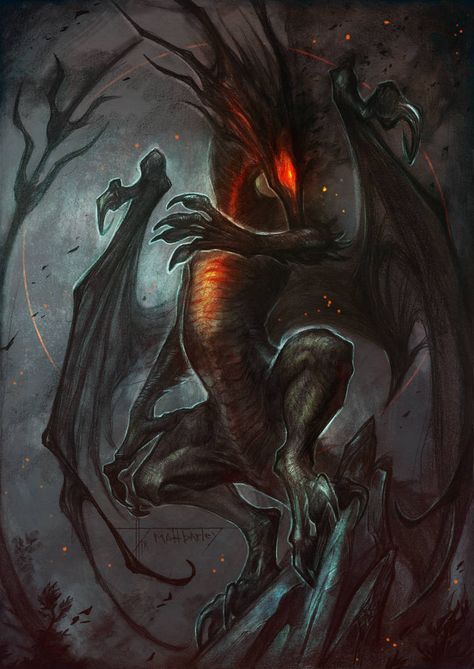 Black Dragon Kalameet by https://www.deviantart.com/mattbarley on @DeviantArt Black Dragon Dnd, Black Dragon Kalameet, Black Dragon Art, Demonic Dragon, Demon's Souls, Dark Souls Artwork, Beast Creature, Demon Souls, Dark Souls Art