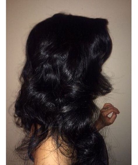 Relaxed Hair Health, Long Relaxed Hair, Healthy Black Hair, Lazy Girl Hairstyles, Black Hair Aesthetic, Lazy Girl, Hair Laid, Long Black Hair, Relaxed Hair