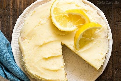 lemon cake Small Lemon Cake, Small Lemon Cake Recipe, Lemon Frosting Recipes, Best Lemon Cake Recipe, Homemade Frosting Recipes, Lemon Cake Easy, Lemon Buttercream Frosting, Moist Lemon Cake, Small Batch Baking