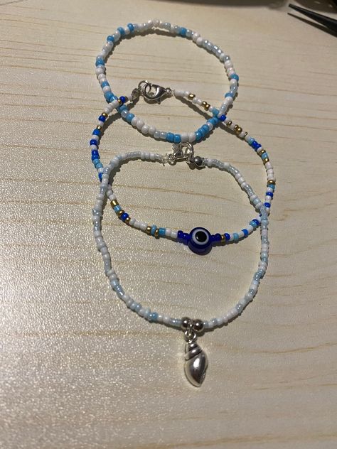 Mamma Mia theme bracelet stack 🐬 Mamma Mia Beaded Bracelet, Mamma Mia Bracelets, Mamma Mia Jewelry, Mamma Mia Theme, Mama Mia, Bracelet Ideas, Mamma Mia, Bracelet Stack, Arm Band