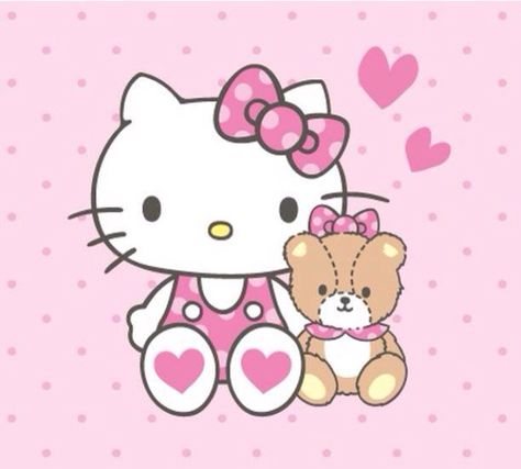 Hello kitty teddy bear Hello Kitty Tiny Chum, Hello Kitty With Bear, Hello Kitty With Teddy Bear, Hello Kitty Teddy Bear, Hello Kitty Teddy, Hello Kitty Appliances, Tiny Chum, Hello Kitty Clipart, Teddy Bear Costume