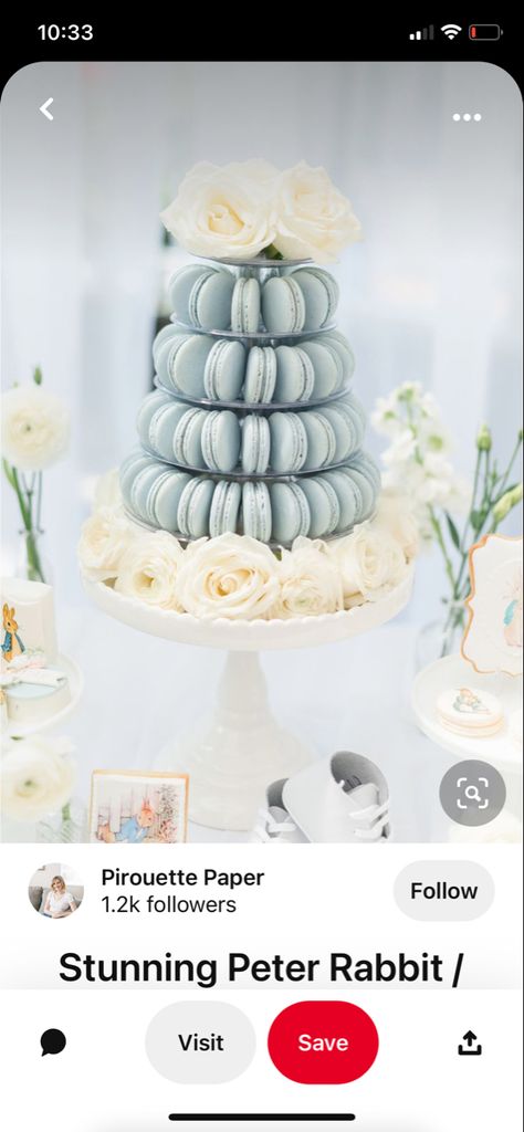 Blue Macaroons, Blue Macaron, Blue Macarons, Baby Lamb Baby Shower, Macaron Tower, Baby Cookies, Yummy Food Dessert, Macaroons, Baby Shower Cakes