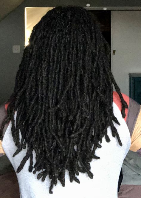 Medium Traditional Locs, Long Thick Locs, Traditional Locs, Waves Hairstyle Men, Locs Journey, Hair Locs, Cute Natural Hairstyles, Locs Styles, Loc Hairstyles