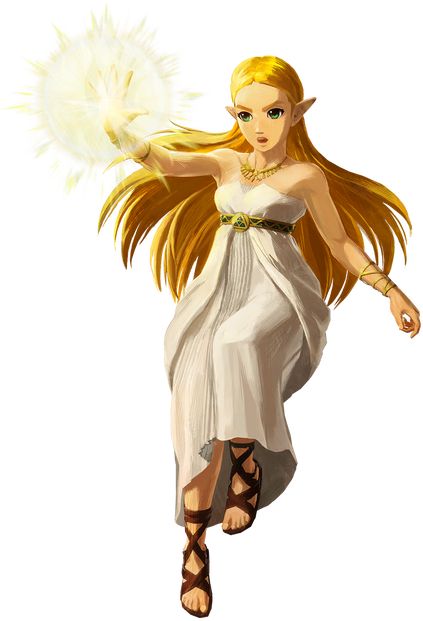 Zelda Breath Of The Wild Official Art, Zelda Ceremonial Dress, Zelda White Dress, Botw Art, Age Of Calamity, Calamity Ganon, Zelda Hyrule Warriors, Zelda Drawing, Zelda Fanart